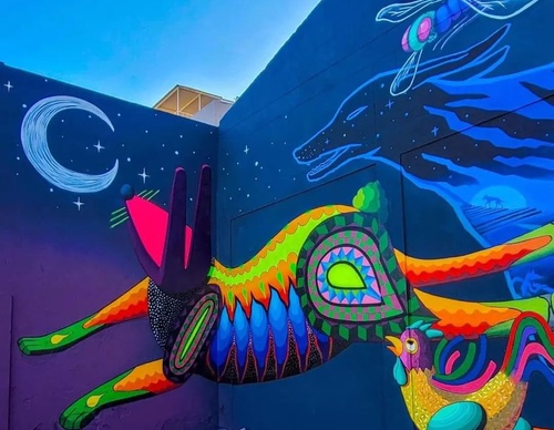 Galería de arte callejero de Spaik - México