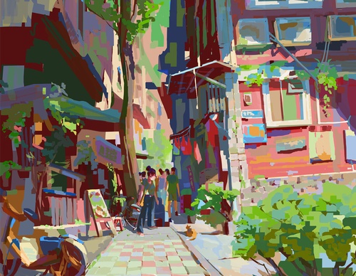 Galería de pintura de Slawek Fedorczuk - Polonia