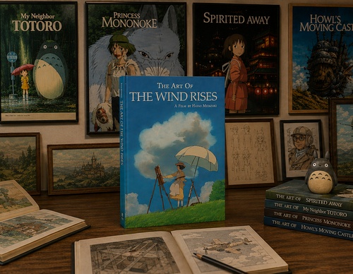 The Art of The Wind Rises by Hayao Miyazaki