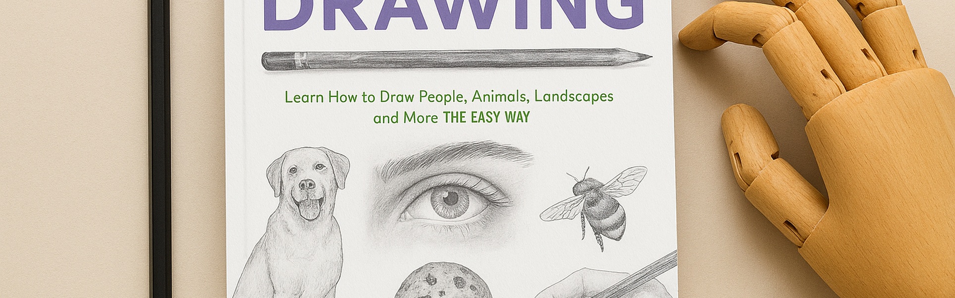 The New Artist’s Guide to Drawing: Learn How to Draw People, Animals, Landscapes
