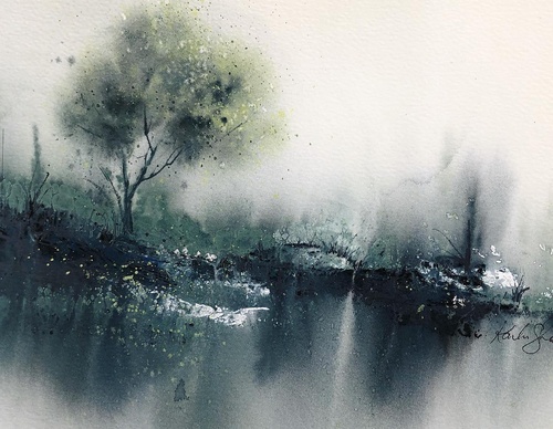 Gallery of Watercolor painting by Karlyn Shahnazarian-Canada