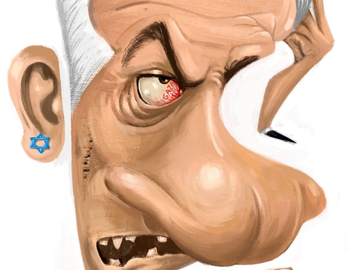 holocide caricature