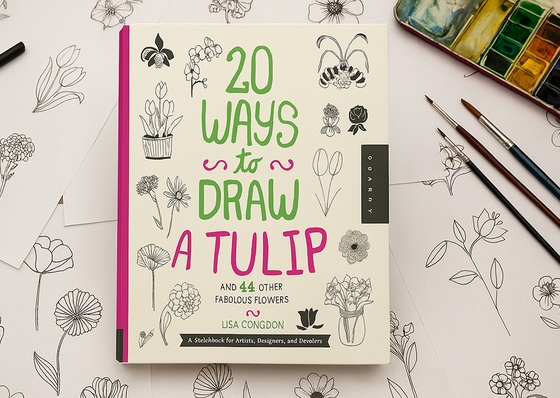20 Ways to Draw a Tulip & Other Flowers