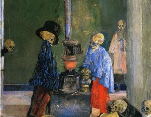 Galería de pintura al óleo de James Ensor - Bélgica