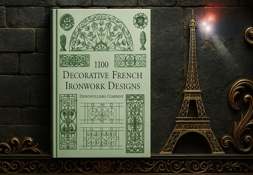 1100 Desenhos Decorativos de Ferro Forjado Francês