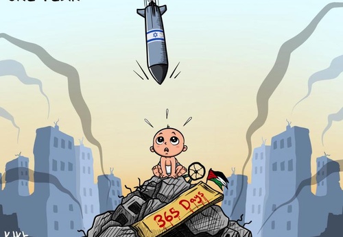 Galería de dibujos humorísticos de Maryad Katkat - Palestina_Parte 2