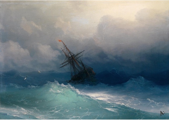 Gallery of Painting by Ivan Constantinovich Aivazovsky - Russia