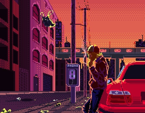 Galería De Ilustración Del Abuelo RetroWave - México