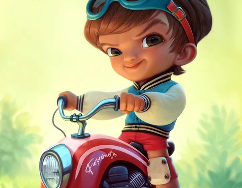 Galería de ilustraciones de Tiago Hoisel - Brasil