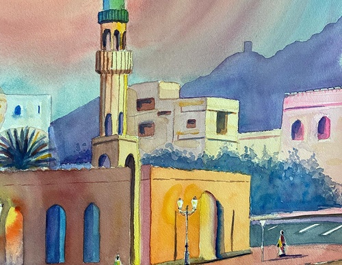 Galería de ilustraciones de Amjed Alsiyabi - Omán