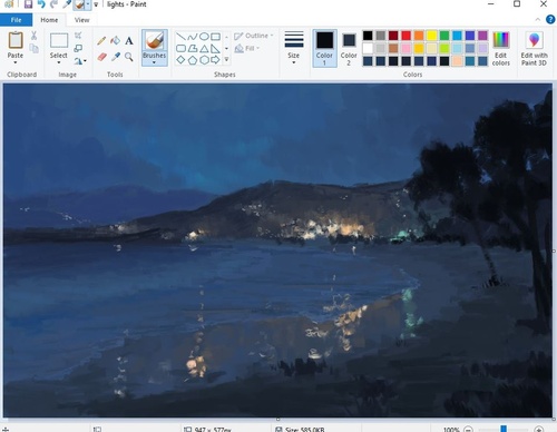 Gallery Of Drawing With Windows Paint By Christian Young - USA_1