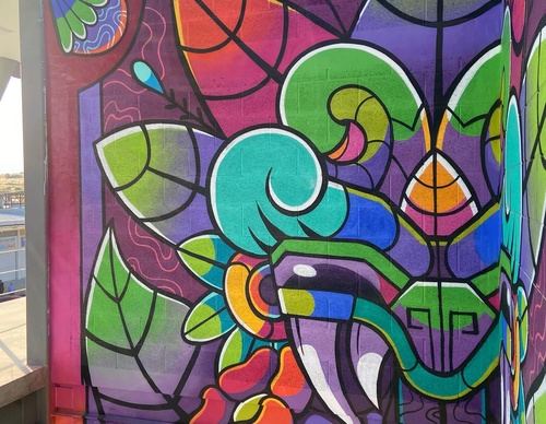 Galeria de arte de rua de Metzican - México