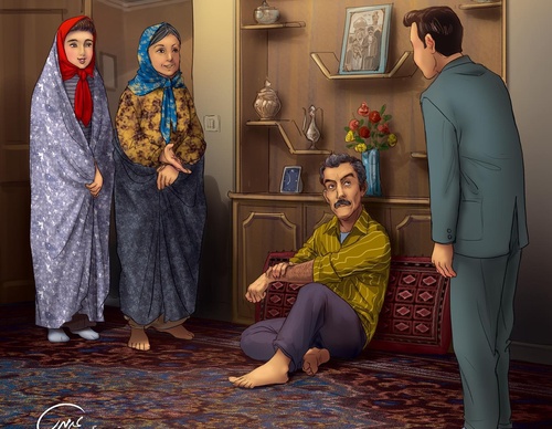 Galeria de ilustrações de Ali Miri-Iran