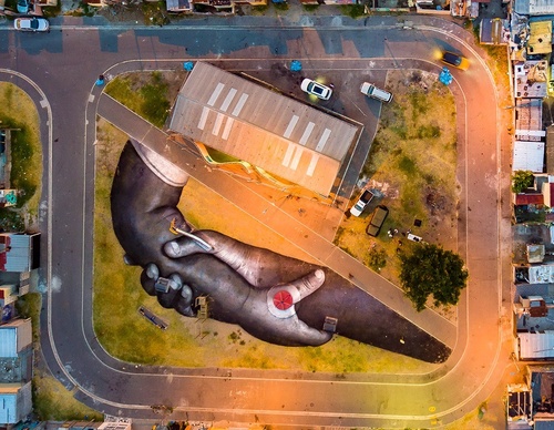 Gallery Of Street Art By Saype - France
