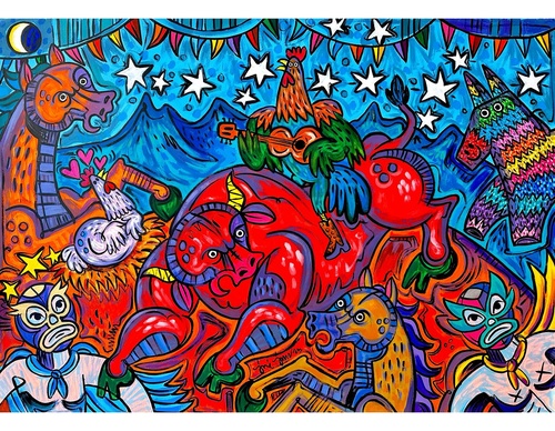 Gallery of painting by José Jiménez - Mexico