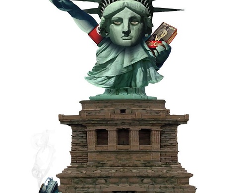 Gallery of Humor collages by Nancy Ohanian - USA