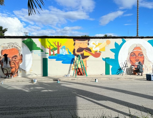 Galeria de arte de rua de Nestor Garcia Aka - República Dominicana