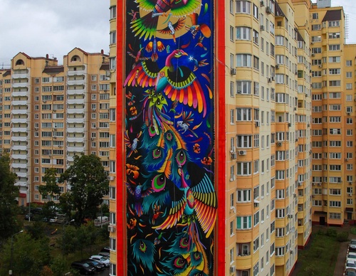 Galería de arte callejero de Spaik - México