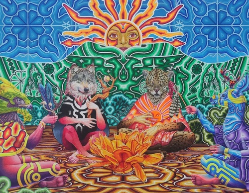 Galería de arte callejero de Nashi Bime - México
