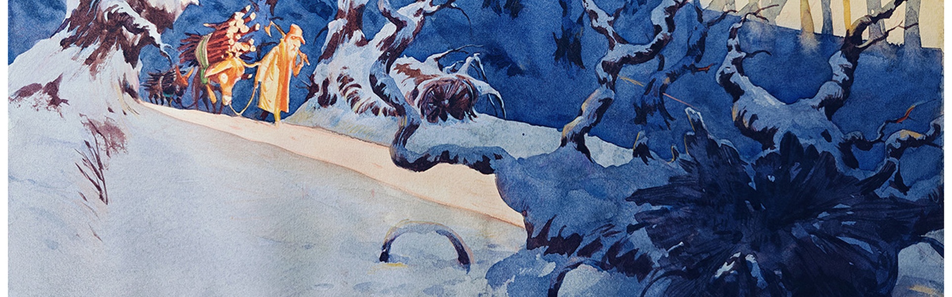 Galeria de pinturas em aquarela de Gonzalo Cárcamo - Chile