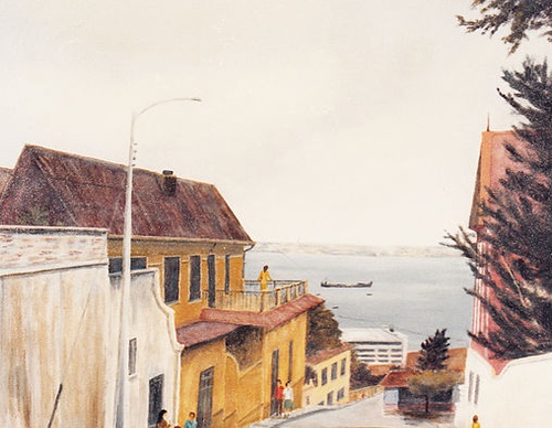 Gallery Of Painting By Eugenio Cruz Vargas - Chile