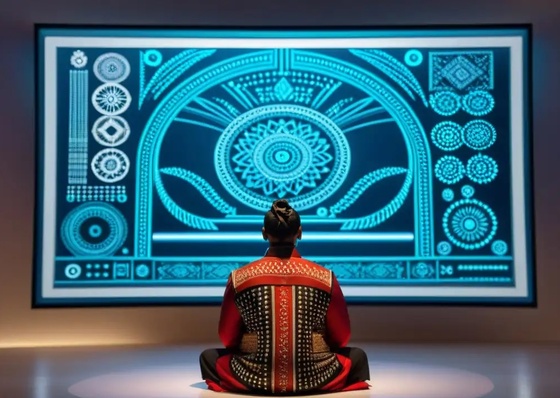 Artificial Intelligence and Its Application in Indigenous Art Creation