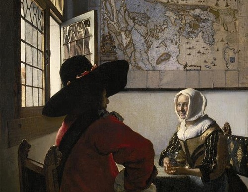 Gallery of painting by Johannes Vermeer - Netherlands