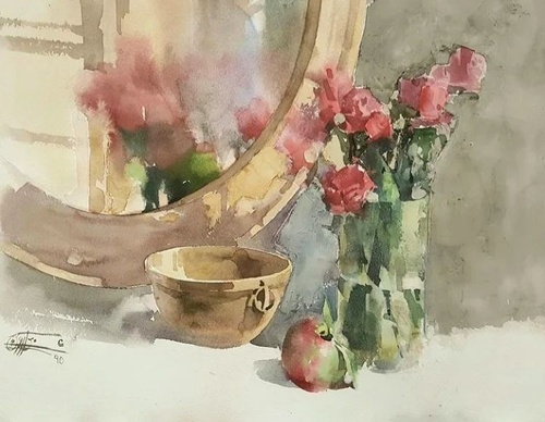 Gallery of Paintings by Shahin Arvin - Iran