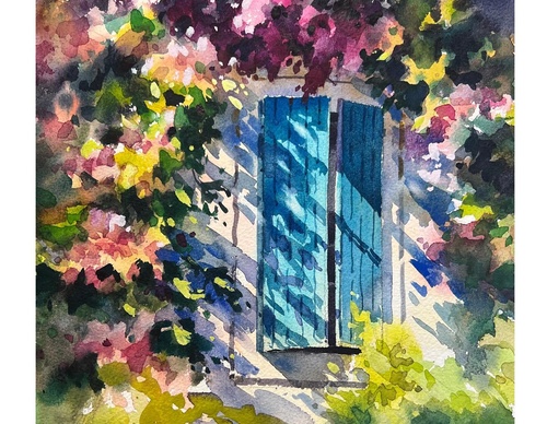 Gallery Of WaterColor Painting By Sofia Wu Mei - China