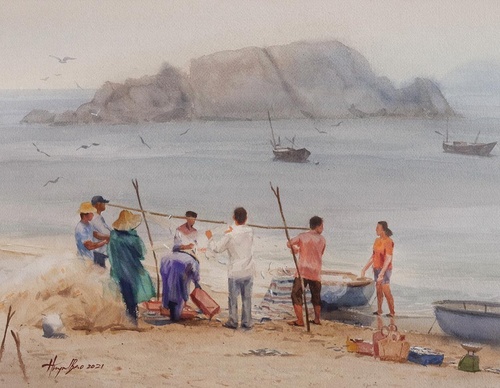 Gallery WaterColor Painting By Bảo Huỳnh - Vietnam