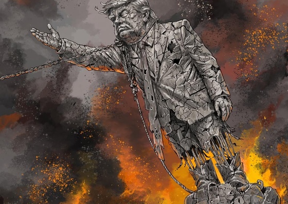 The Fall of Pharaoh by Massoud Shojai Tabatabai, Iran