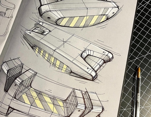 Gallery Of Design Sketching By Marius Kindler - Germany