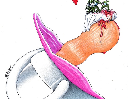 holocide cartoon