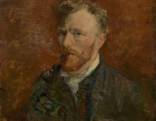 Autorretrato con copa, 1887