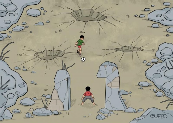 The World Cup Effect Football makes you forget all the bad things in the world for a while. I don't know if that's a good thing or a bad thing... What