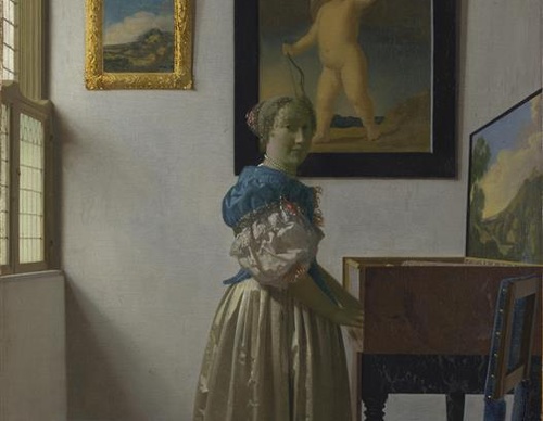 Gallery of painting by Johannes Vermeer - Netherlands