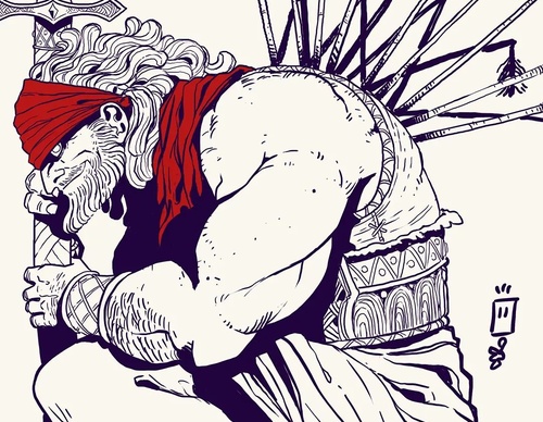 Galería , Ilustración, Abdullah Hadia, Libia