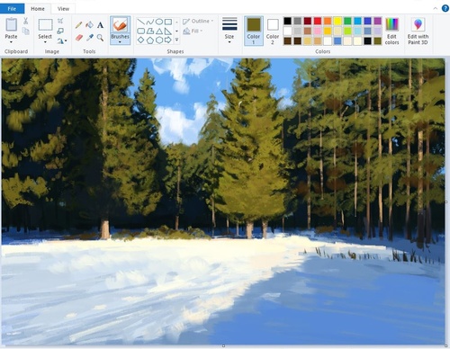 Gallery Of Drawing With Windows Paint By Christian Young - USA_1