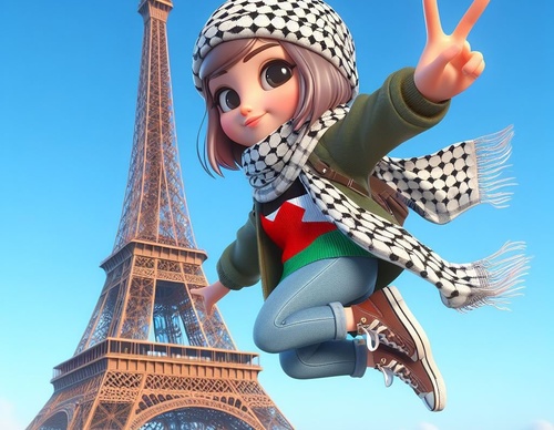 Galeria de ilustrações para Gaza, de Saleh Atia - Palestina