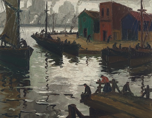 Galeria de pinturas de Benito Quinquela Martín Argentina