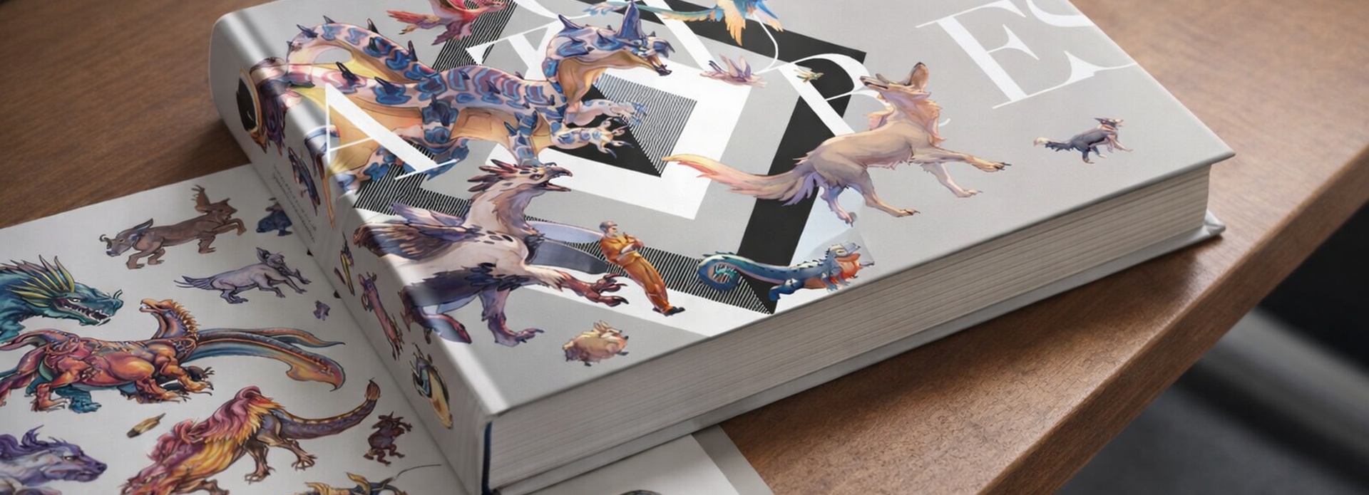 Art Book of the Visual World of Strange and Creative Creatures by Le Yamamura