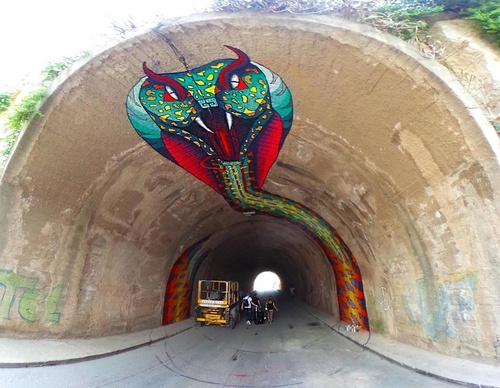 Galería de arte callejero de Spaik - México