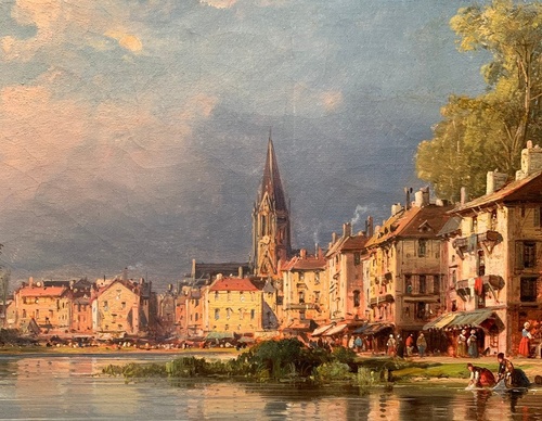 Gallery Of Painting By Charles Kuwasseg-France
