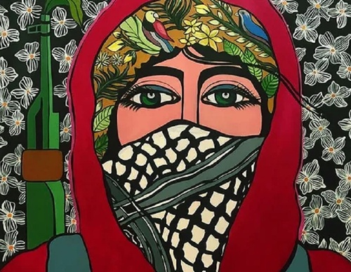 A group exhibition presents, through works by artists from Gaza to Lebanon