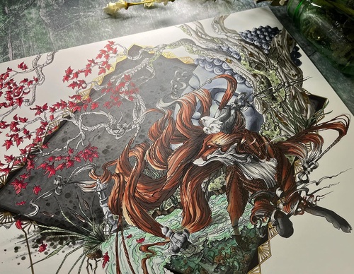 Galería de ilustraciones de Mallarie Bundy - EE. UU.