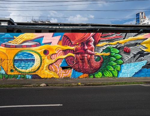 Galería de arte callejero de Sergio Smith - Panamá