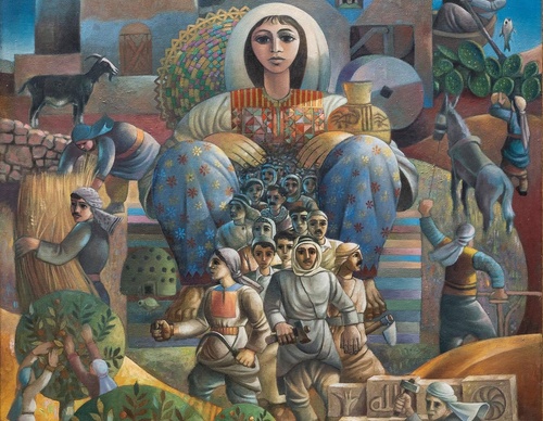 sliman mansour palestine