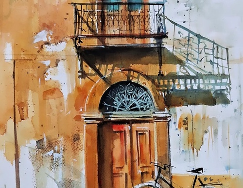 Gallery Of Watercolor Painting By Milind Mulick - India