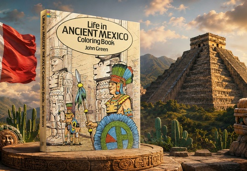 Life in Ancient Mexico | Coloring Book