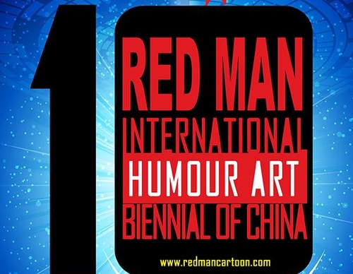 Décima Bienal Internacional de Arte del Humor “RED MAN” en China